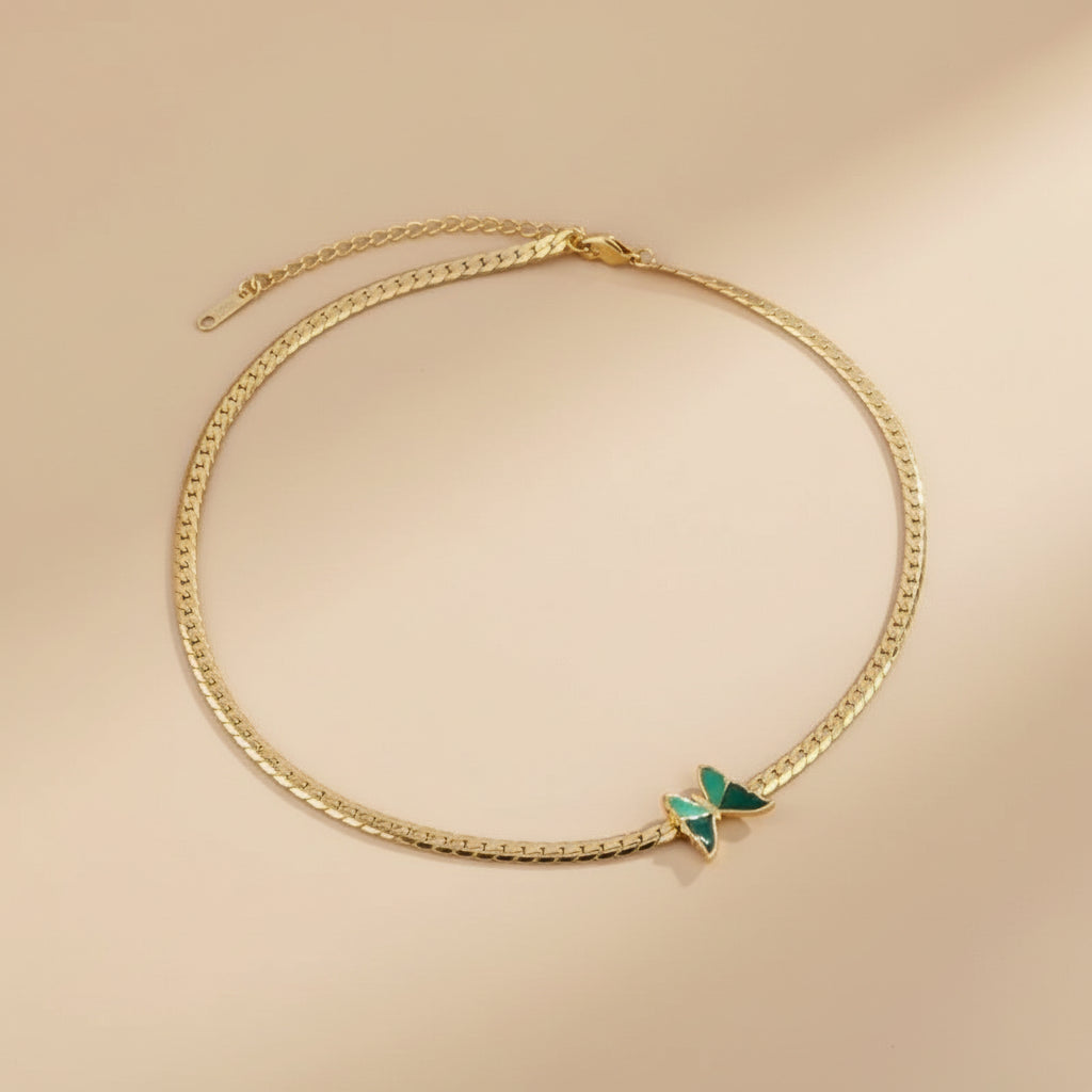 Aura Butterfly Anklet