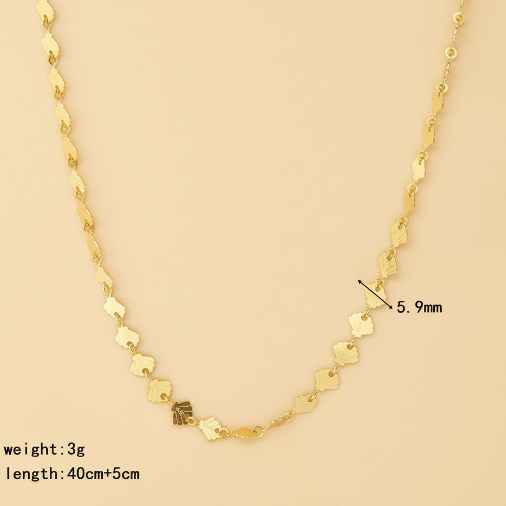 Scallop Luxe Chain