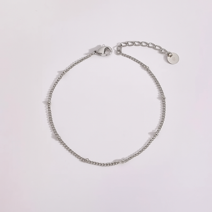 Simple Beaded Anklet