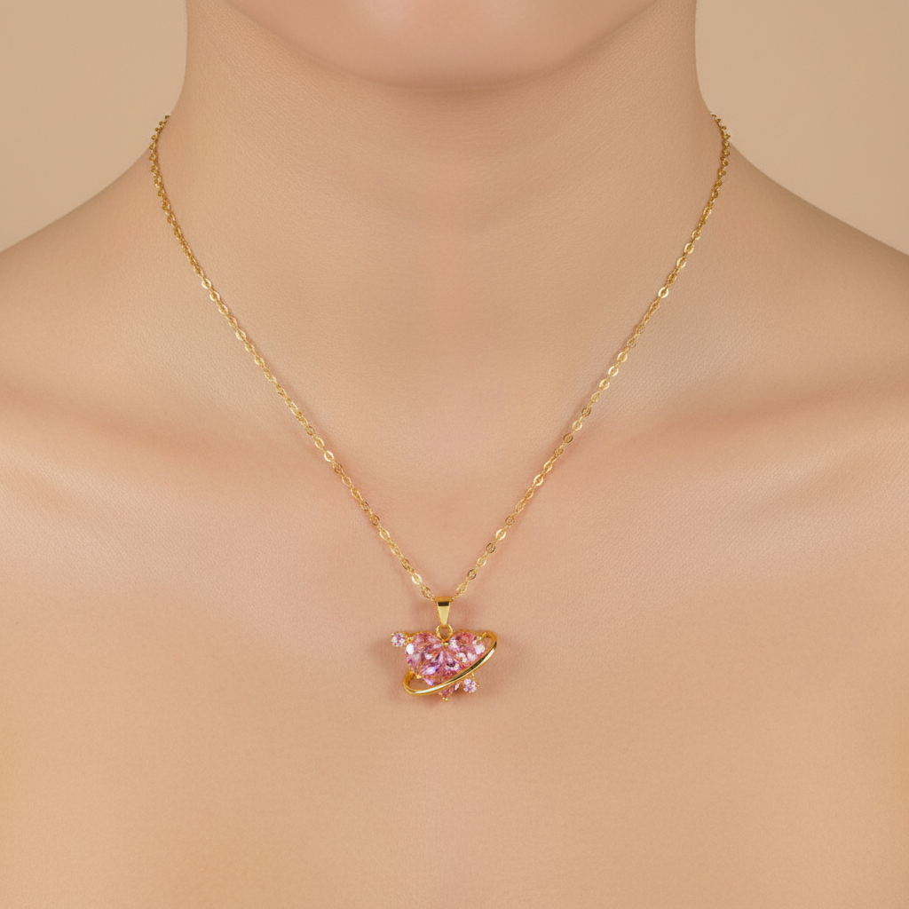 Rosalyn Heart Necklace
