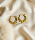 Leaf Aura Hoops