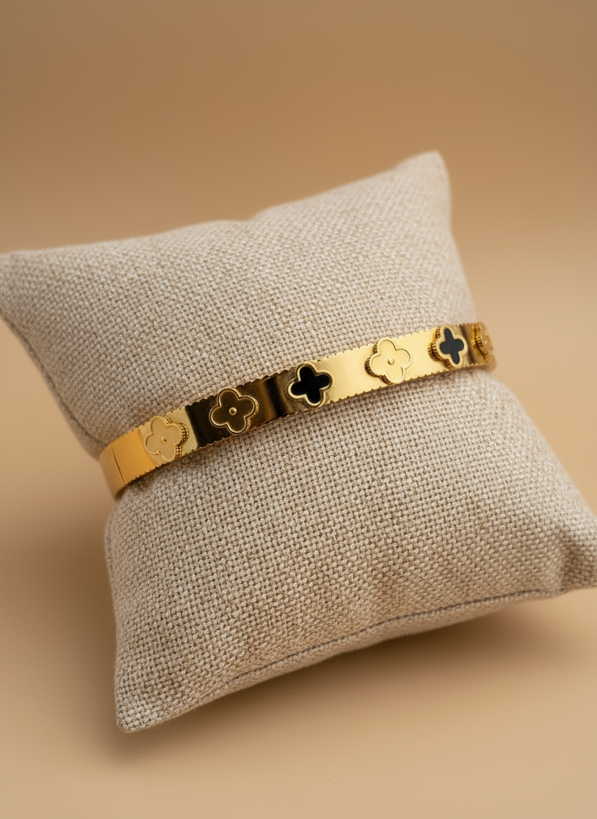 Royal Clover Duo Bangle