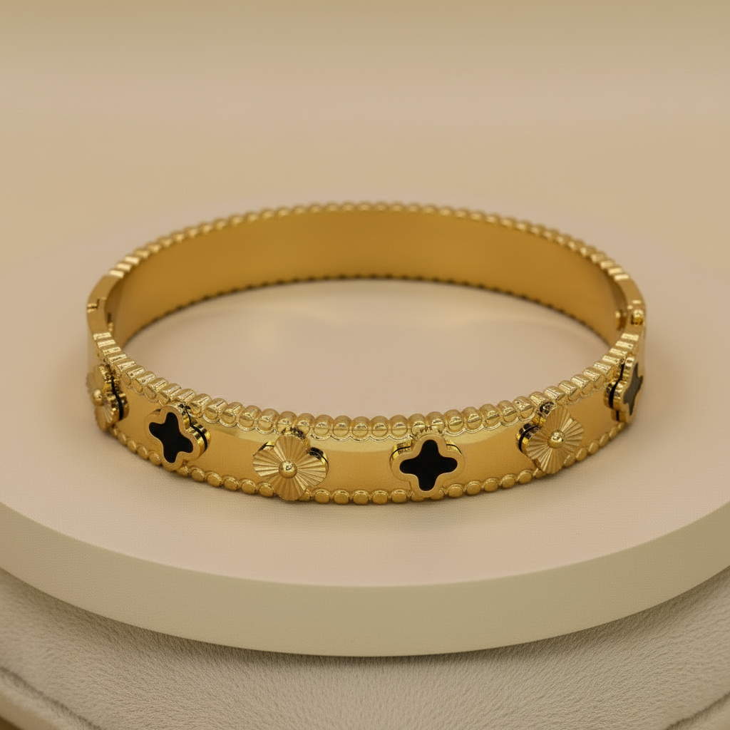 Royal Clover Duo Bangle