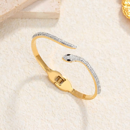 Snake Style Bangle Bracelet