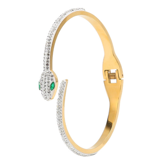 Snake Style Bangle Bracelet