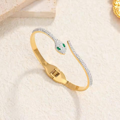 Snake Style Bangle Bracelet