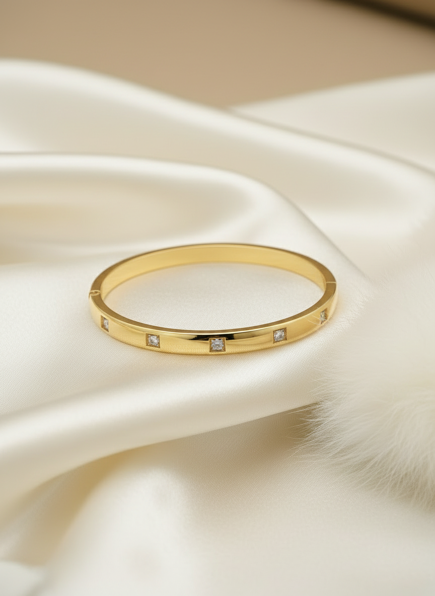 Mini Square Shine Bangle