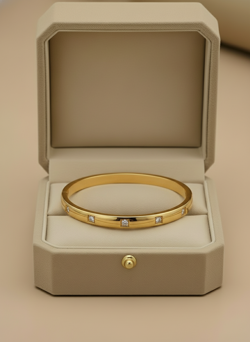 Mini Square Shine Bangle