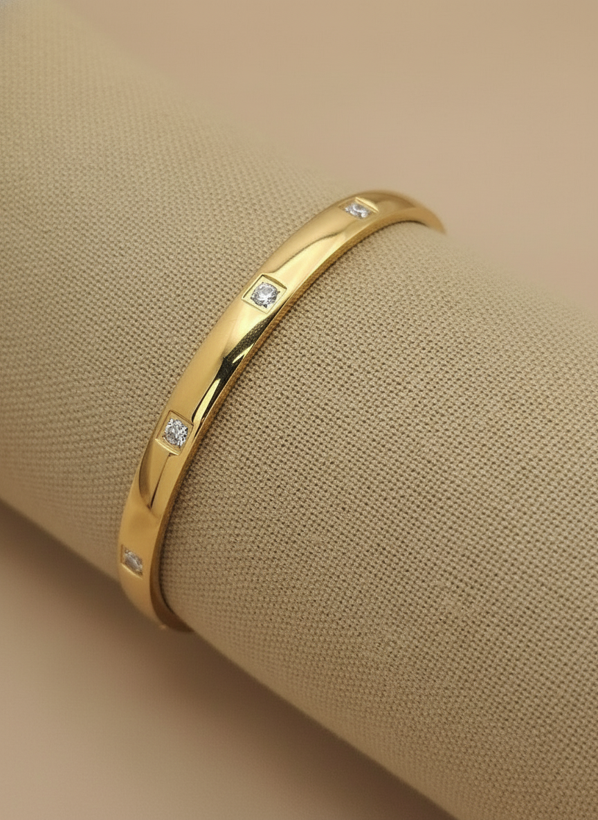 Mini Square Shine Bangle