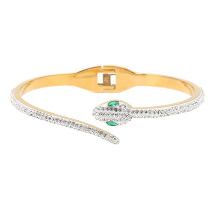 Snake Style Bangle Bracelet
