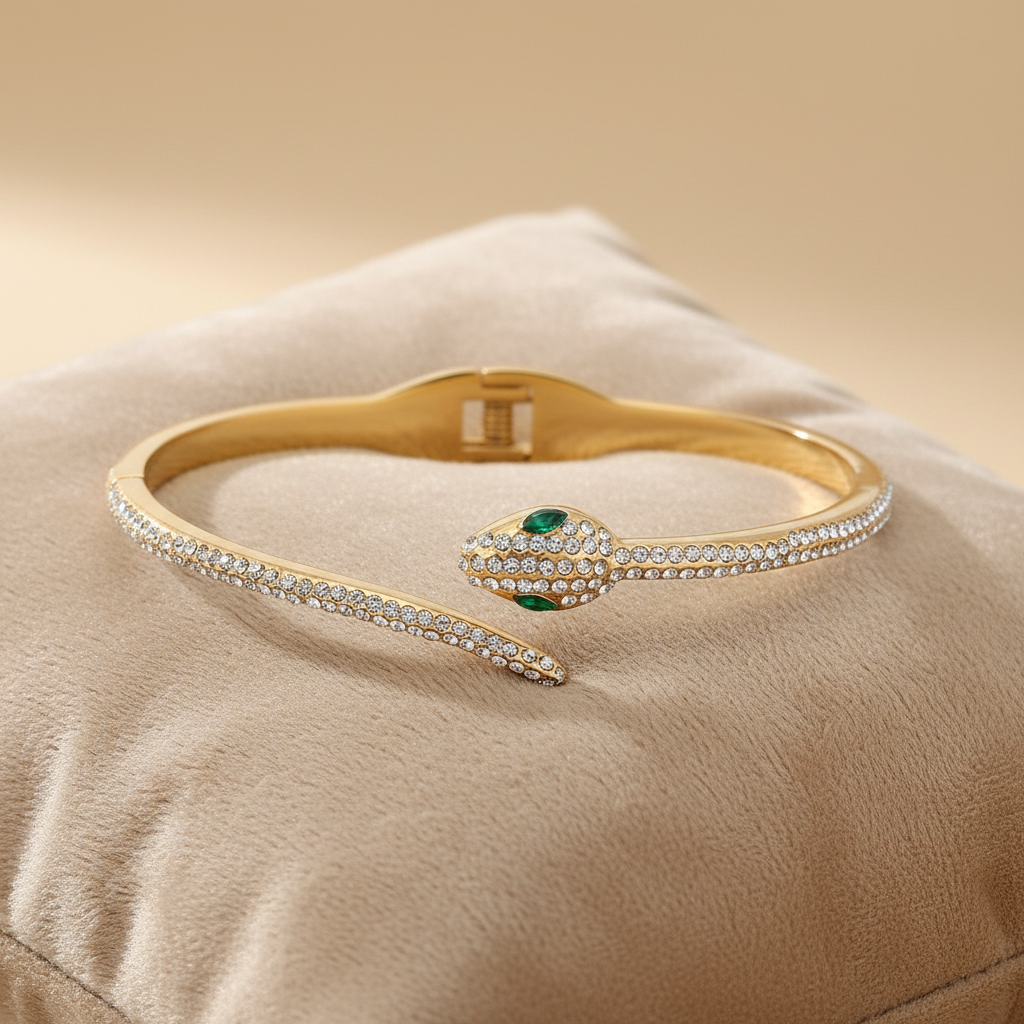 Serpent Glide Bangle