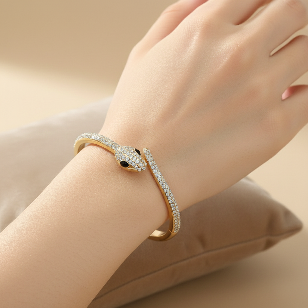 Serpent Glide Bangle