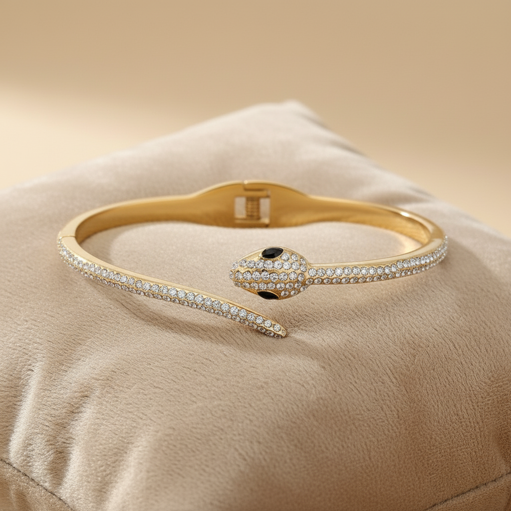 Serpent Glide Bangle