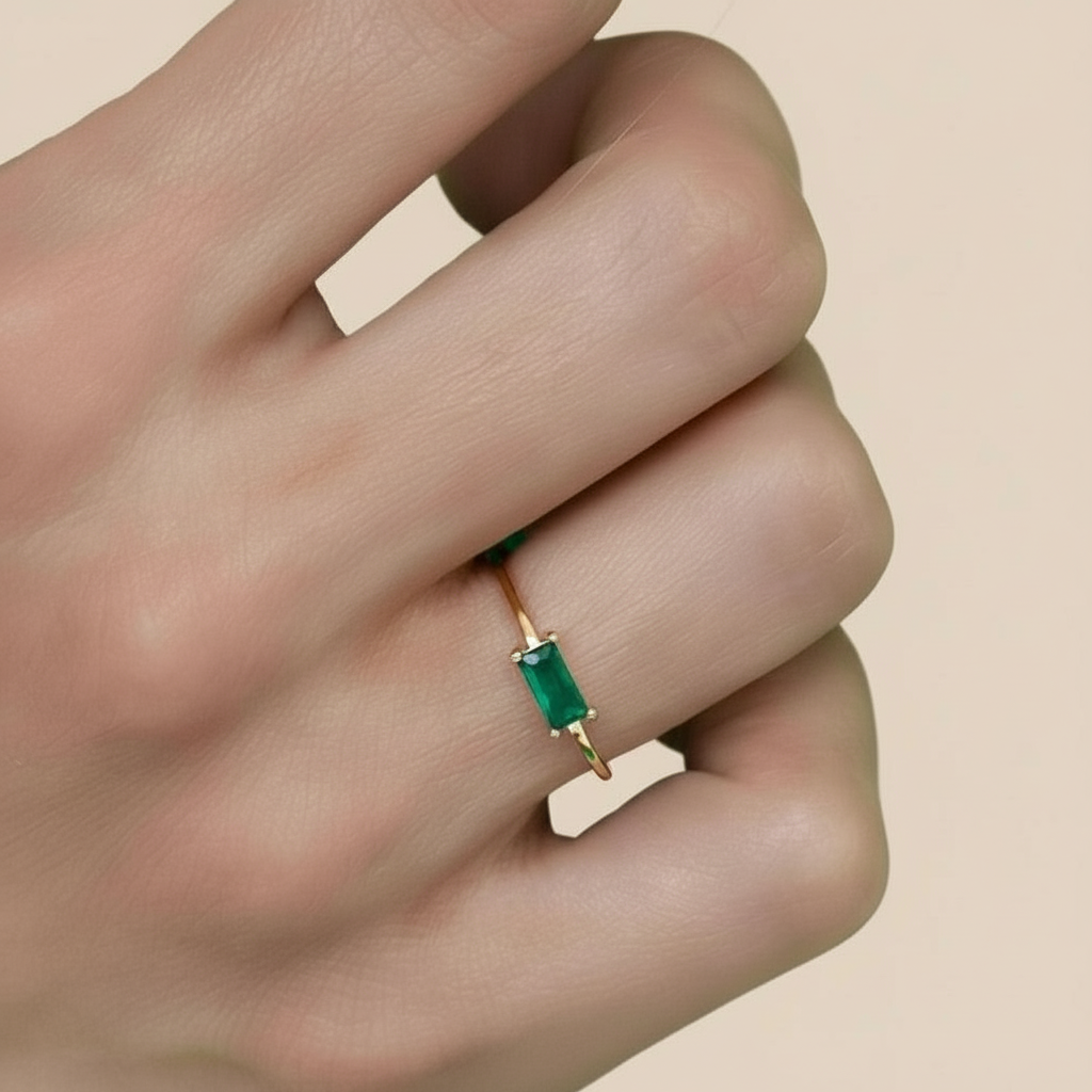 Emerald Muse Ring