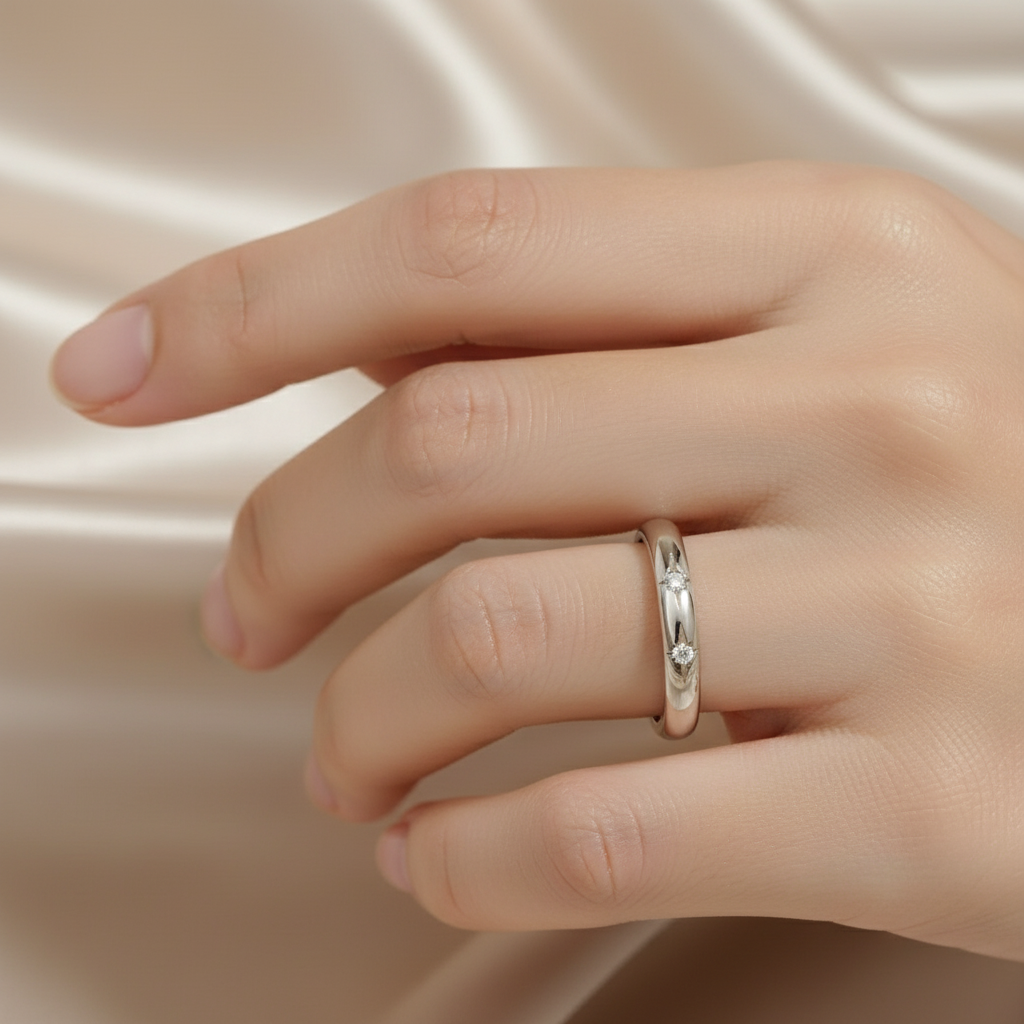 Stellar Trio Ring