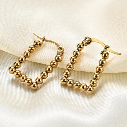 Rectangle Beaded Earring
