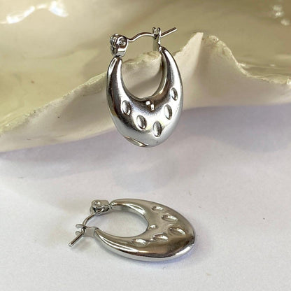 Hyperbol Hoop Earrings