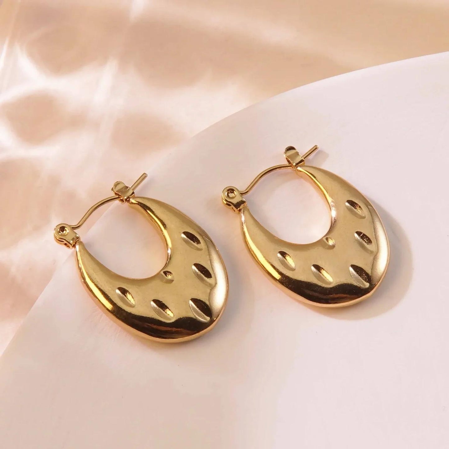 Hyperbol Hoop Earrings