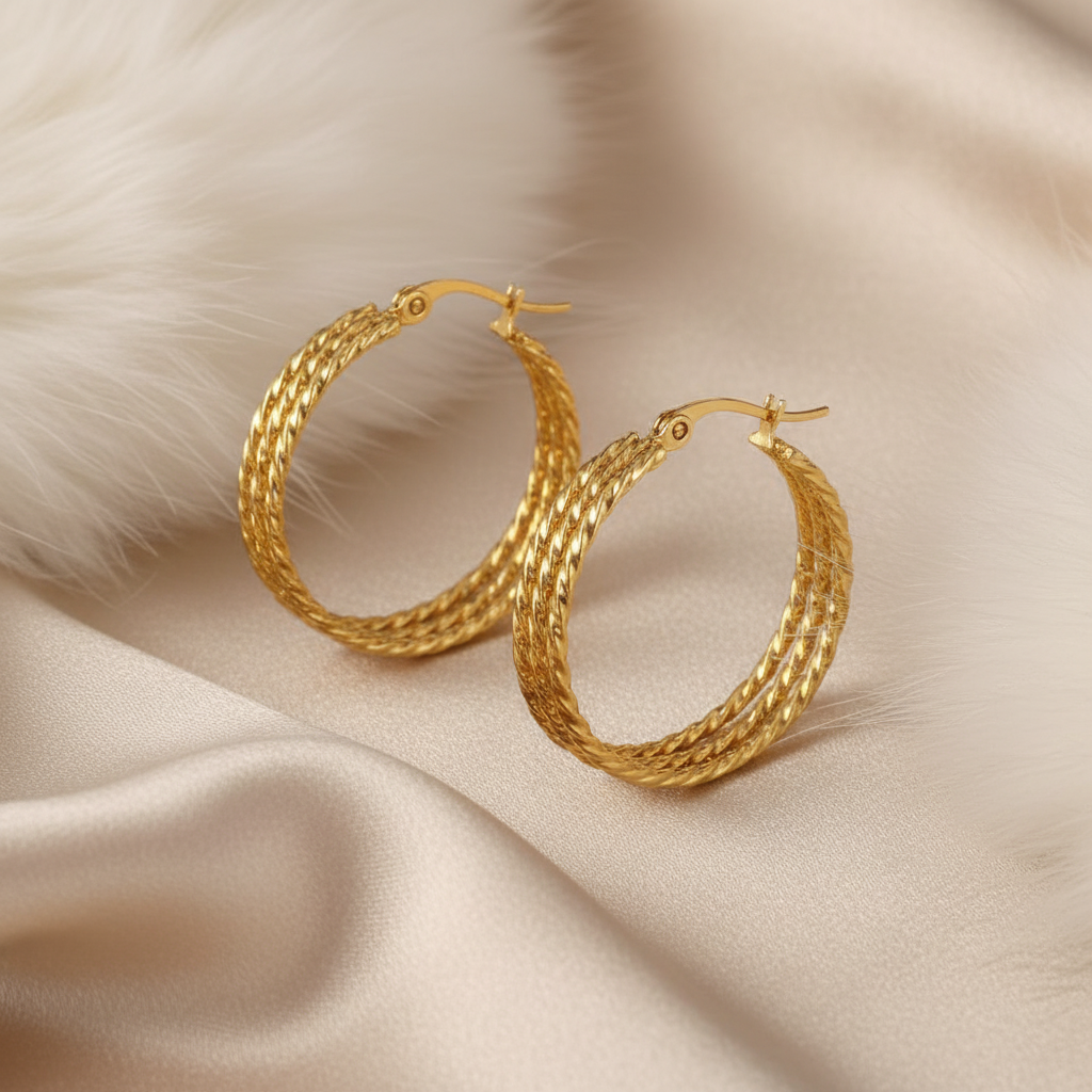 Round Multi-Layer Hoops