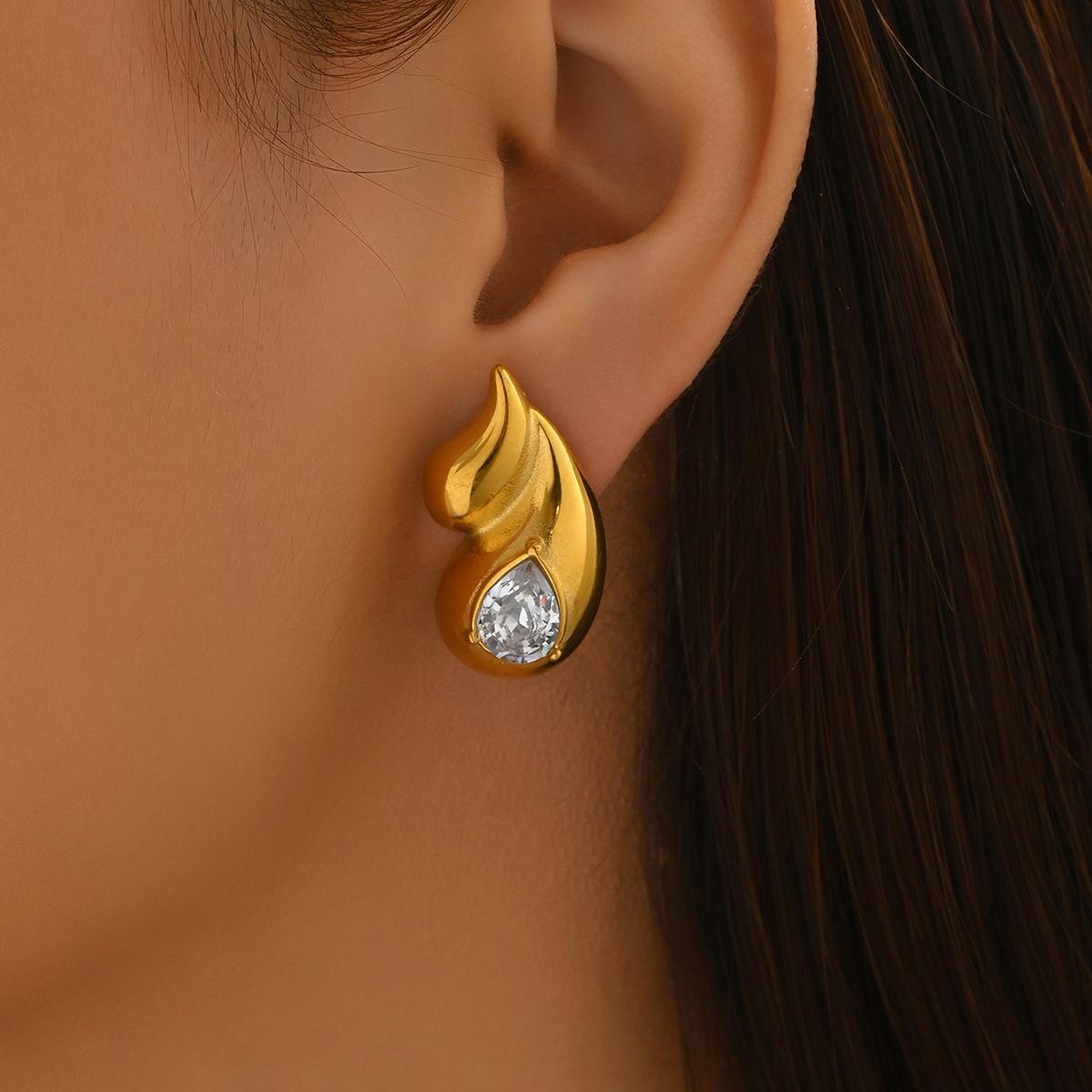 Twin Dew Drop Earrings