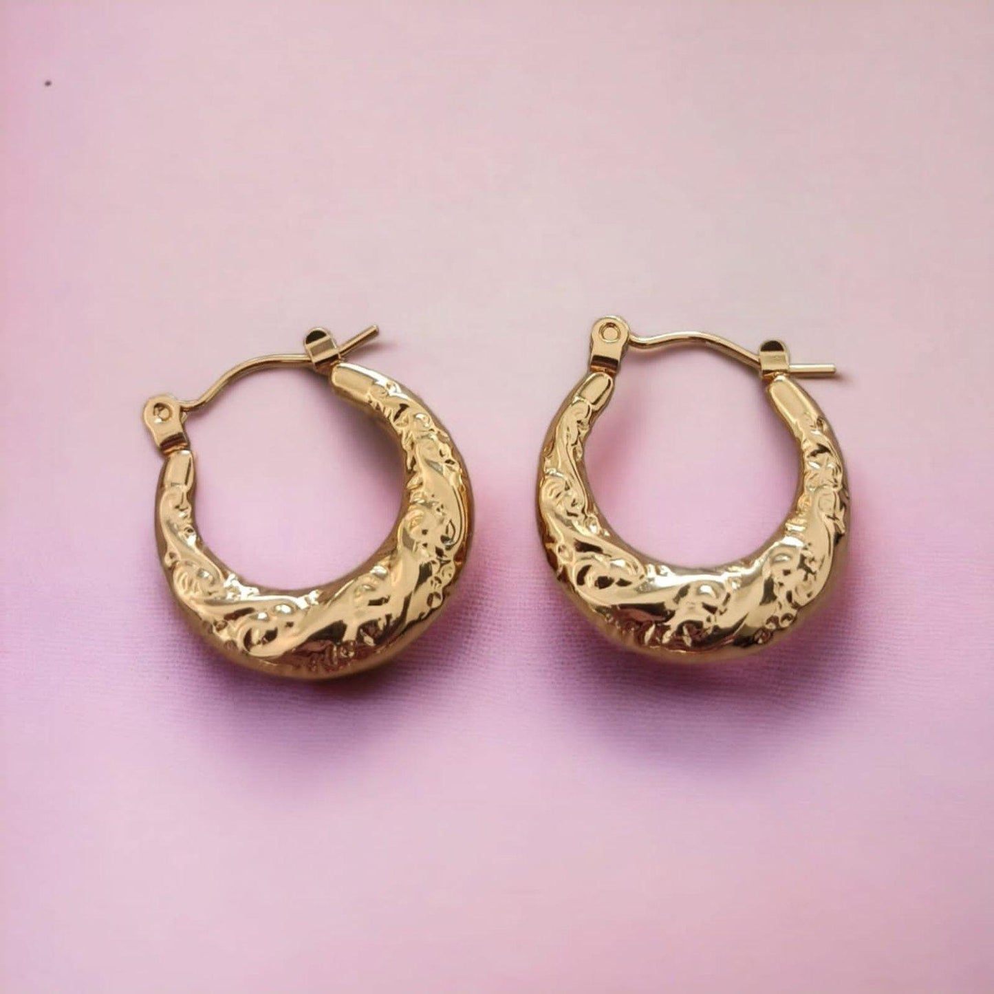 Vintage Style Hoop Earring