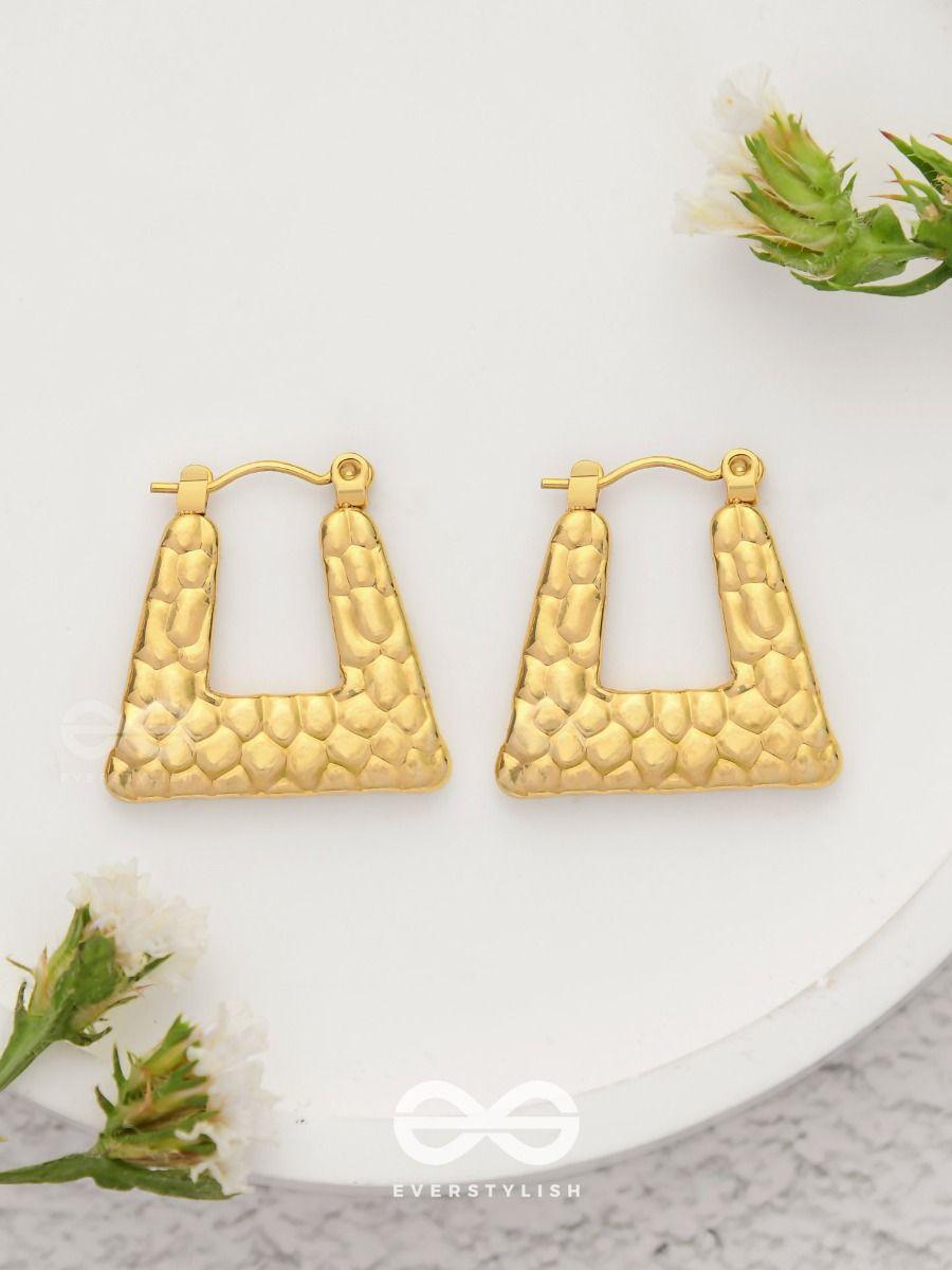 Sanke Skin U Shaped Earring
