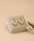 Tear drop Hoops