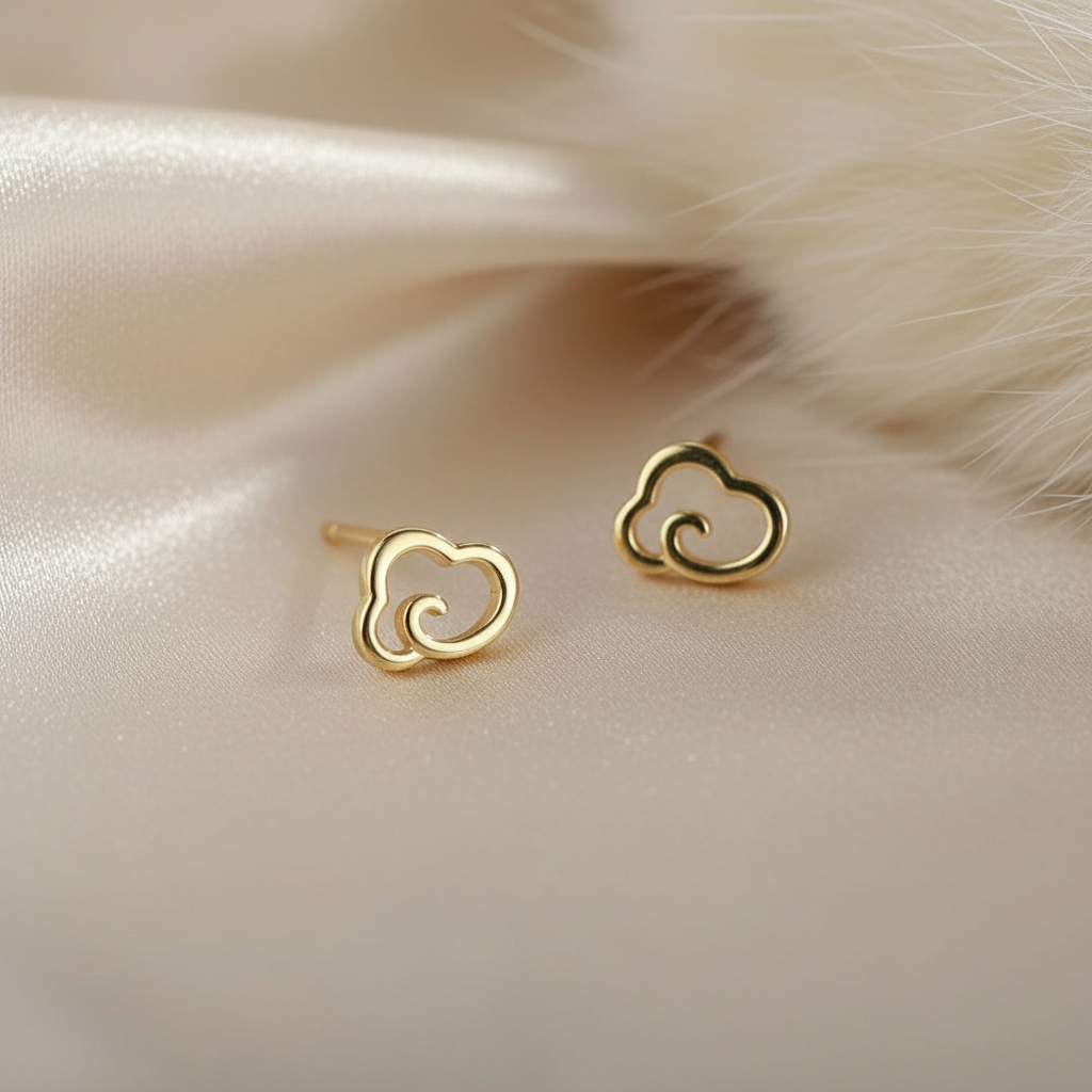 Dreamy Cloud Studs