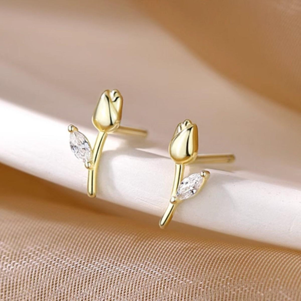 Tulip Bloom Studs