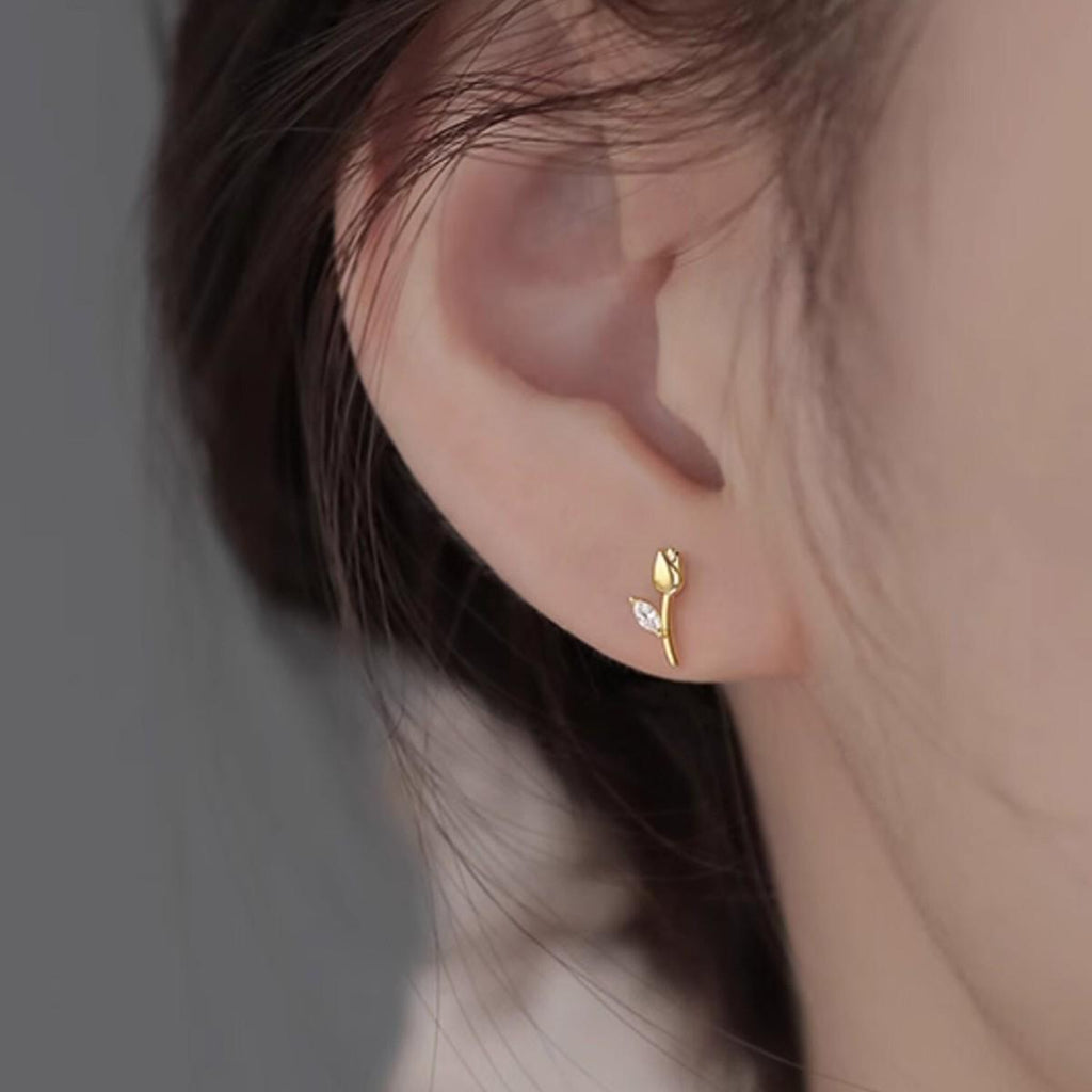 Tulip Bloom Studs