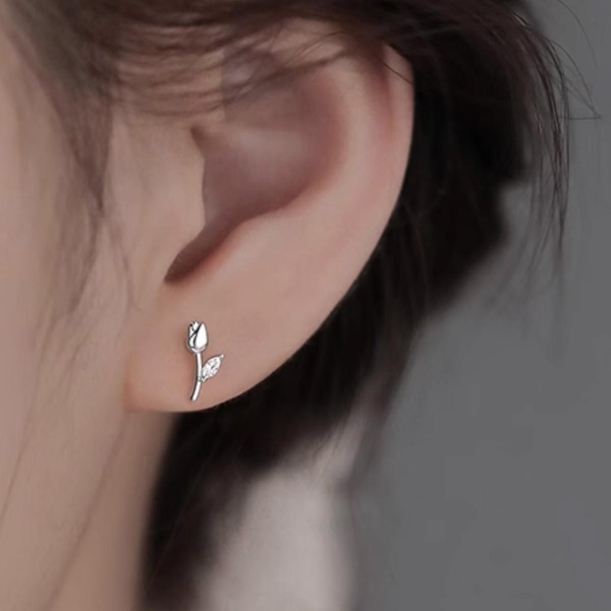 Tulip Bloom Studs