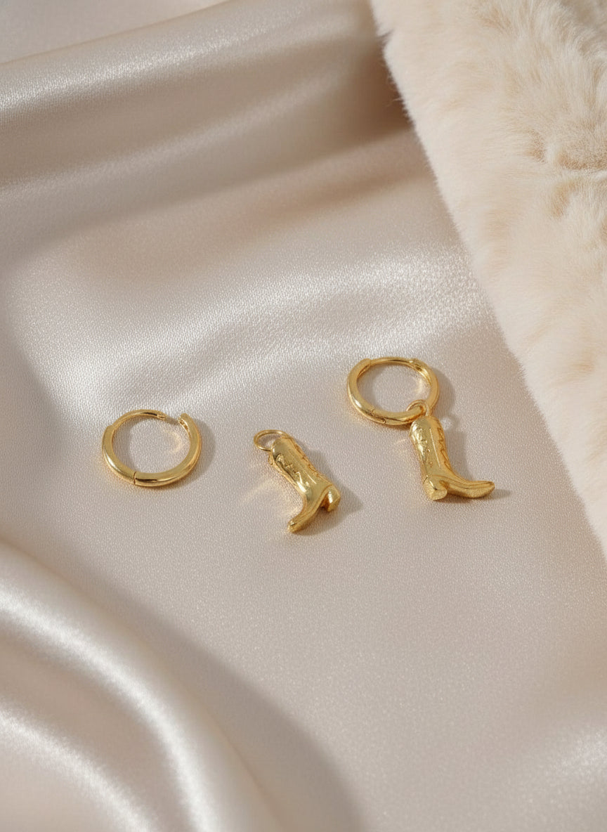 Cowboy Boot Hoops