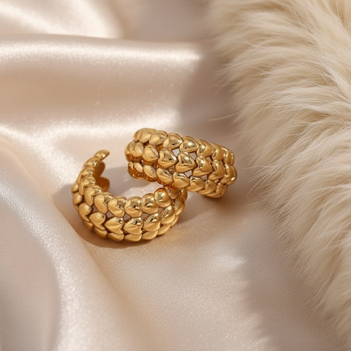 C-Shaped Love Hoops