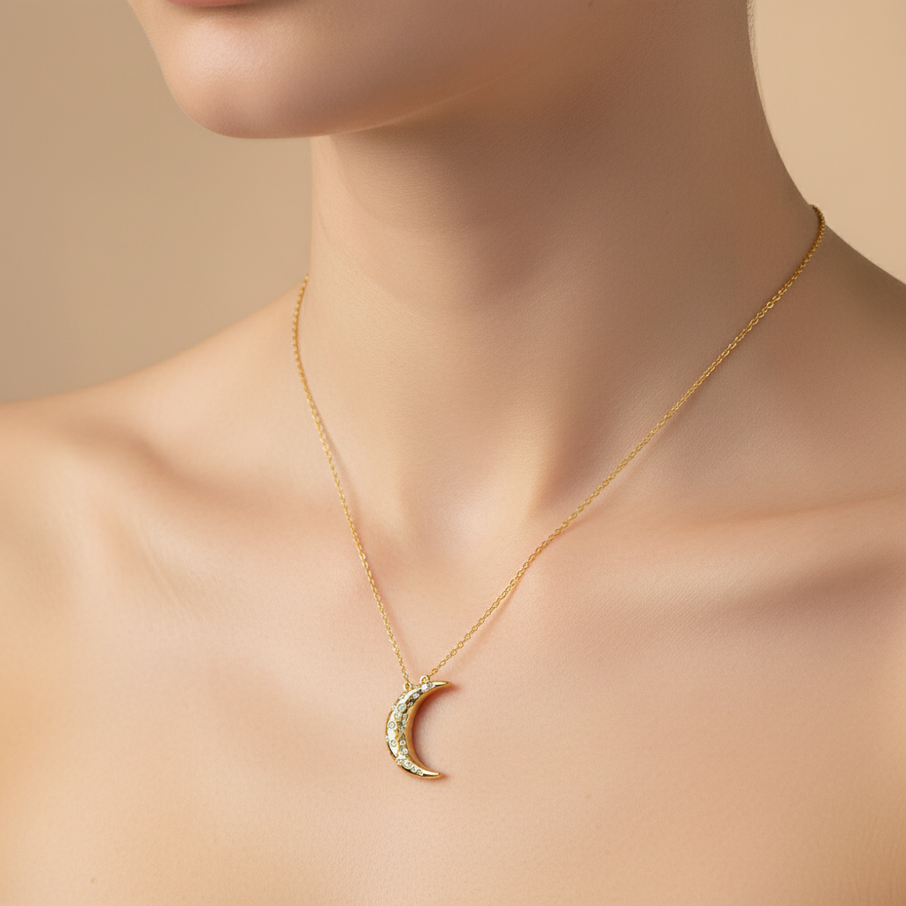 AURA Moon Necklace