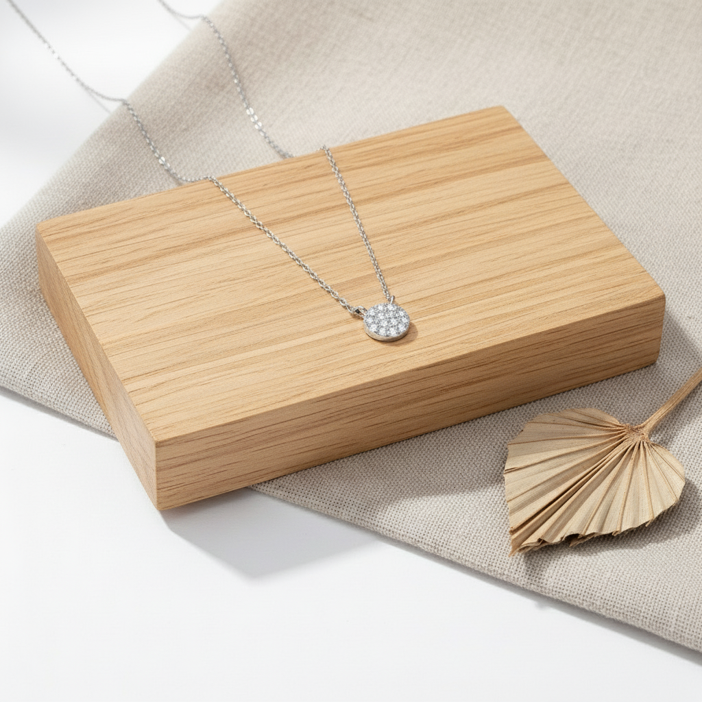 Eterna Disk Necklace