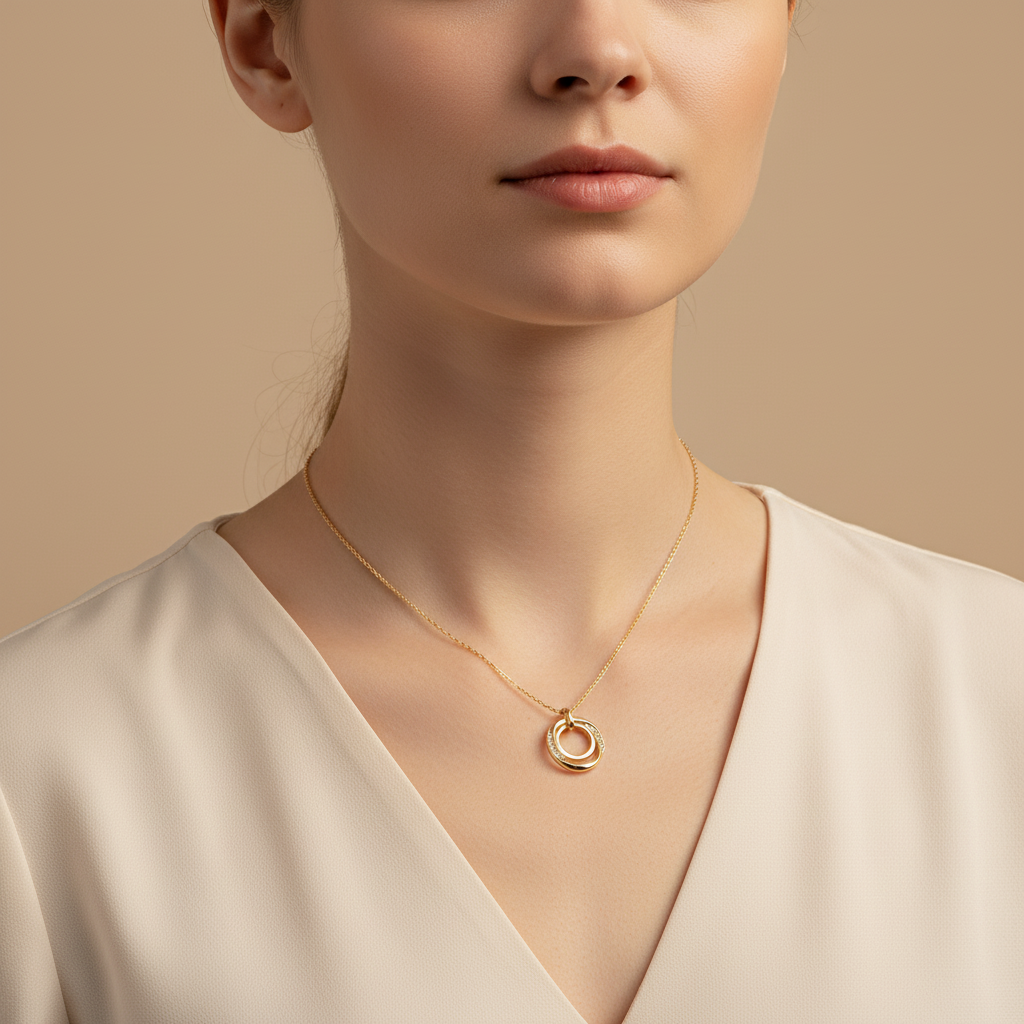 Twist Charm Necklace