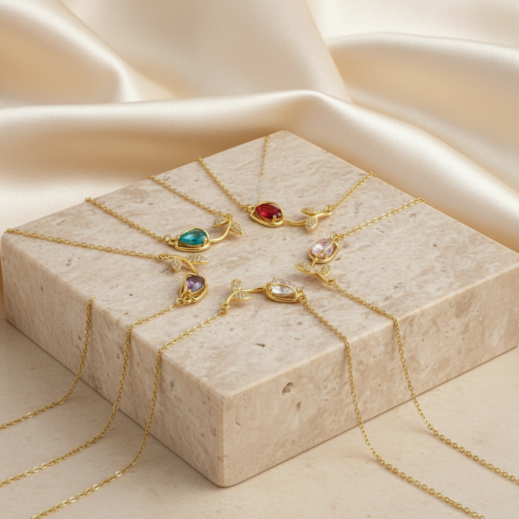 Aurora Tulip Necklace