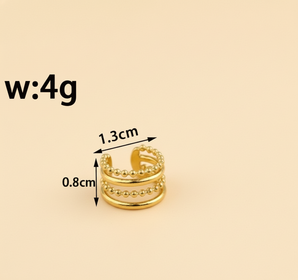 Multi Lines Ear Cuff