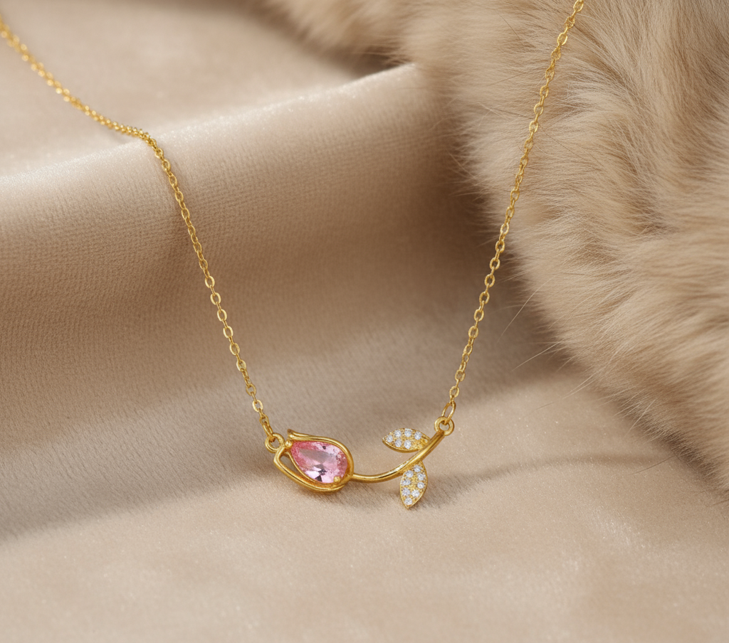 Aurora Tulip Necklace