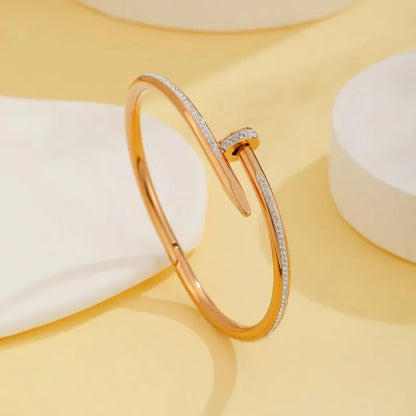 Cuff Nail Bangle Bracelet