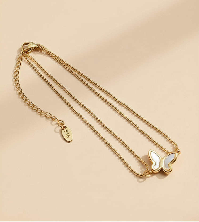 Twilight Butterfly Anklet