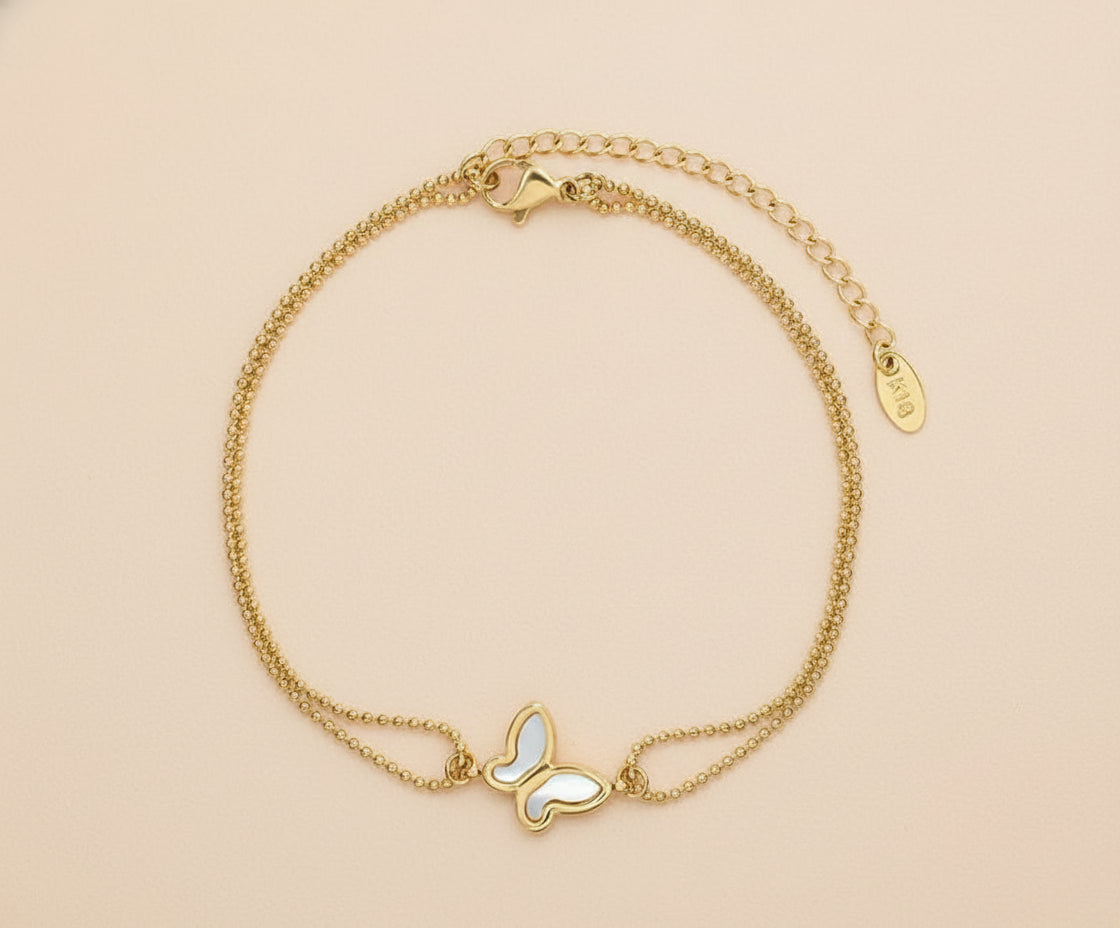 Twilight Butterfly Anklet