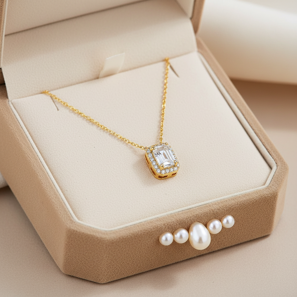 Radiant Edge Necklace