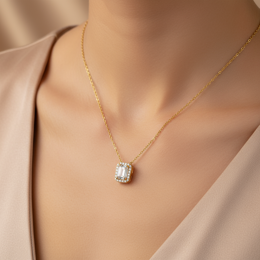 Radiant Edge Necklace