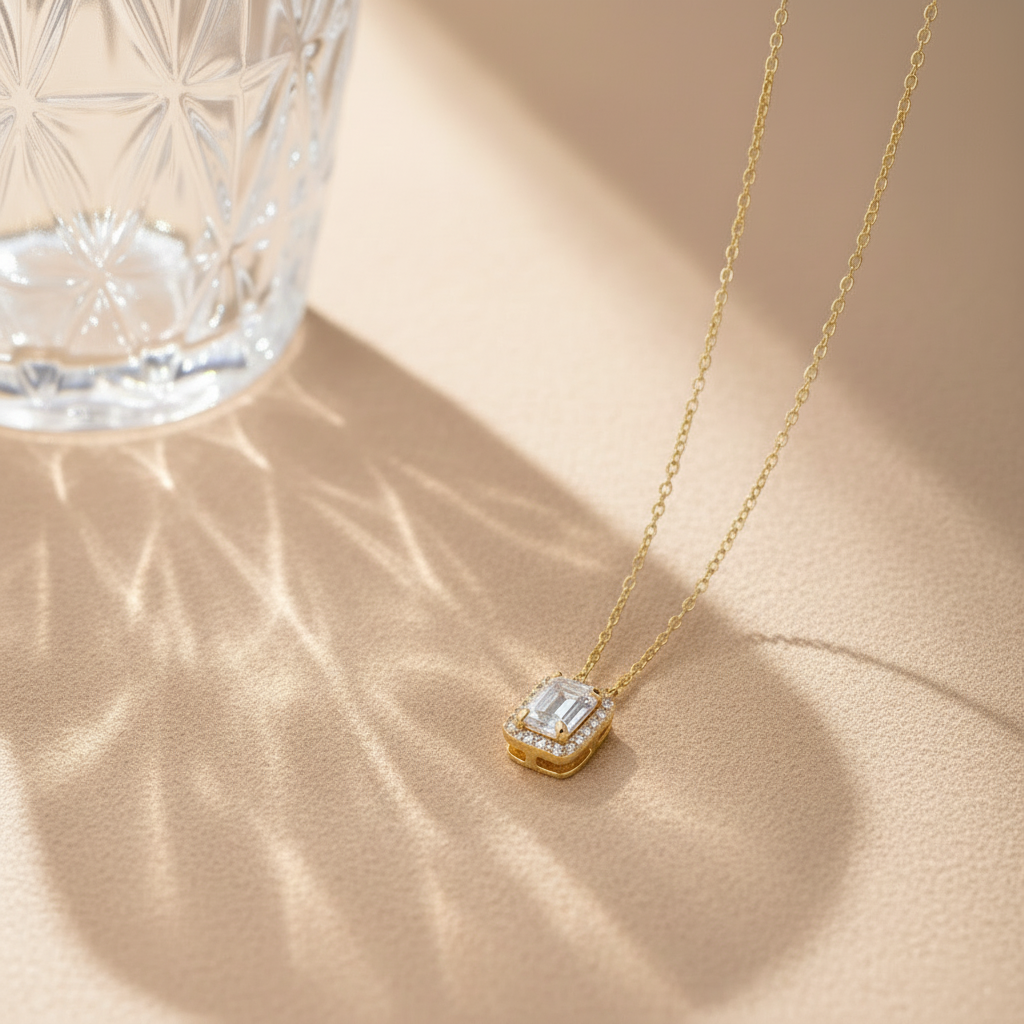 Radiant Edge Necklace