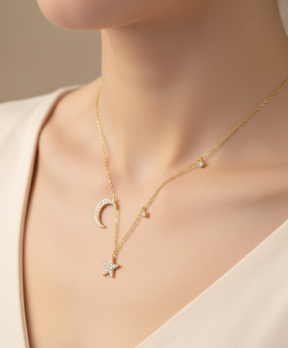 Celeste Charm Necklace