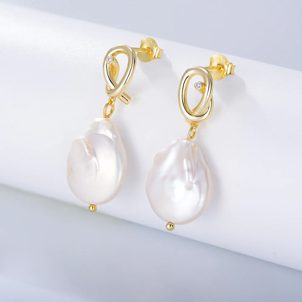 Freshwater Pearl Drop Earrings