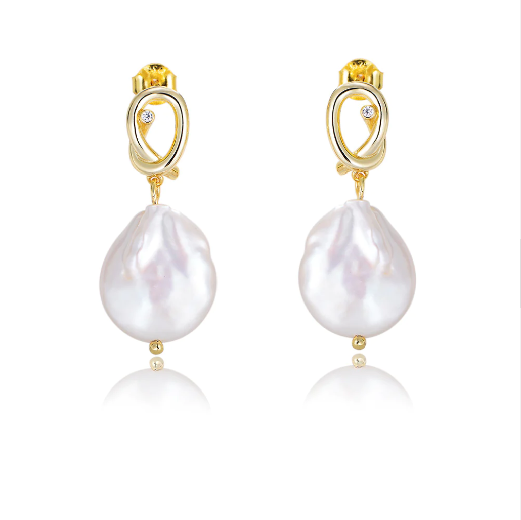 Freshwater Pearl Drop Earrings