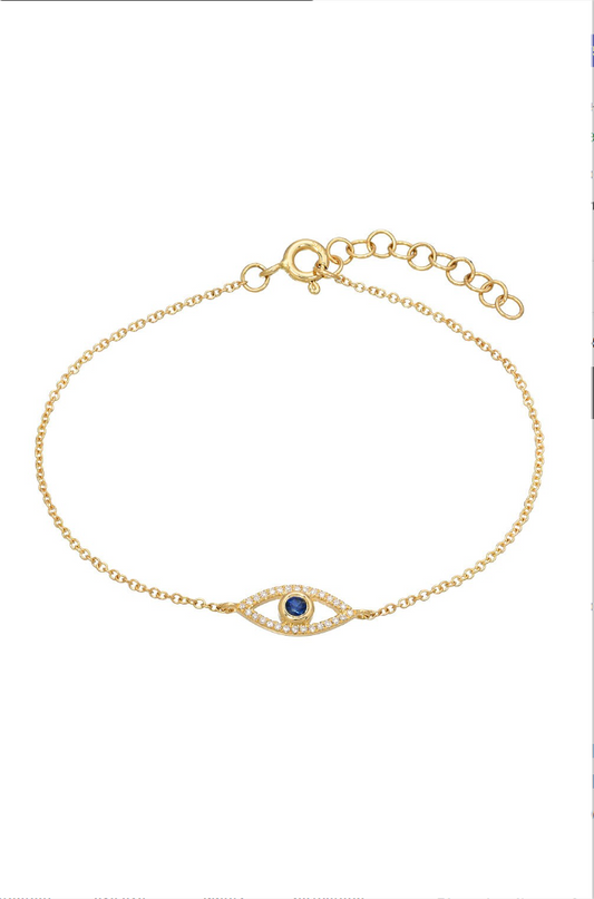 Sparkle Evil Eye Bracelet