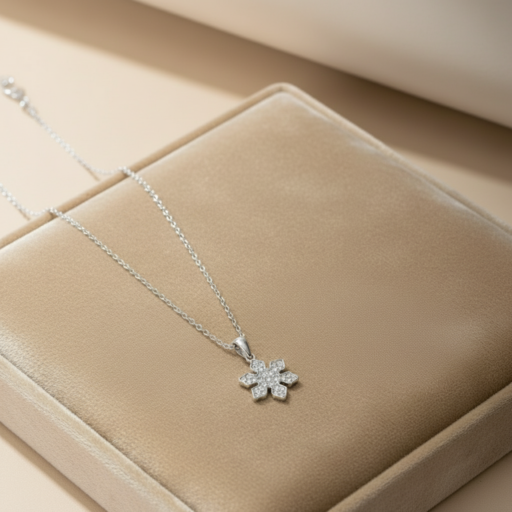 Frosted Flake Necklace